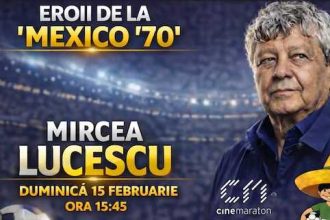 Mircea Lucescu erou de film intr un documentar de exceptie realizat de Cinemaraton si Prima Sport