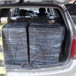 Muscelean depistat cu tigari de contrabanda in masina Amenda mare