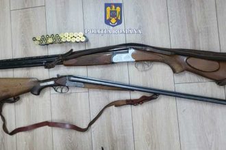 Politiei Arges captura in 2025 Zeci de arme munitie ogari si 300 kg de carne de vanat