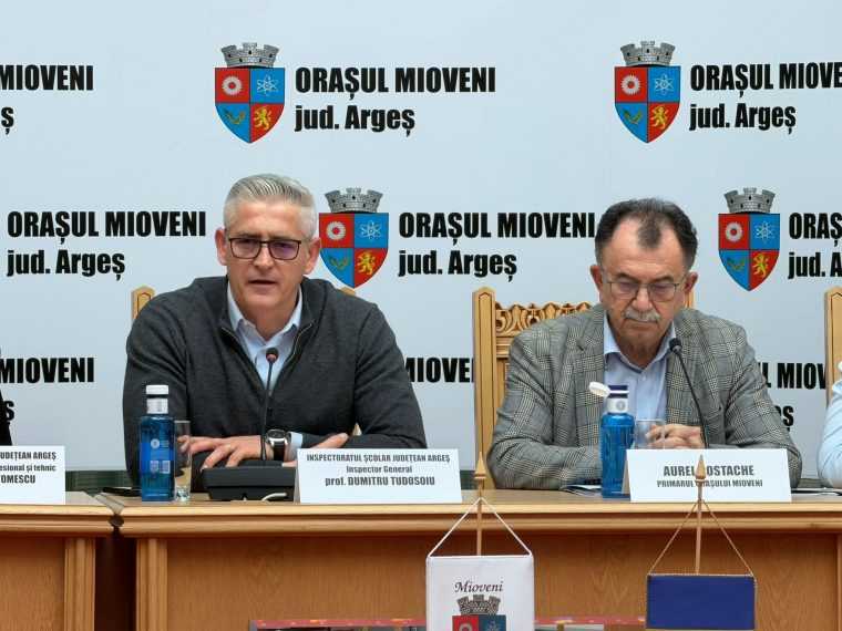 Primaria Mioveni a reunit ISJ Arges si sectorul de afaceri Parteneriat pentru educatia duala