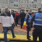 Proteste la Pitesti CurteadeArges si CampulungMuscel