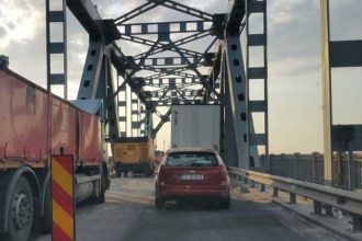 Restrictii de trafic pe Podul Prieteniei Giurgiu Ruse din cauza lucrarilor
