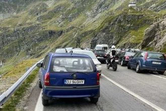 Restrictii de trafic pe Transfagarasan in zona barajului Vidraru