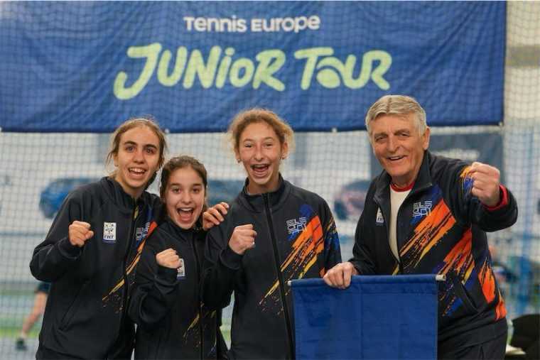 Romania campioana europeana la tenis feminin U14