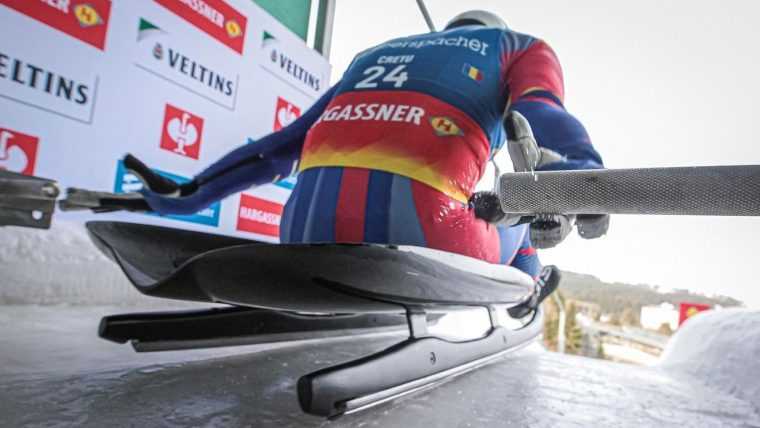 Valentin Cretu a obtinut locul 15 la concursul de sanie in cadrul Jocurilor Olimpice de iarna