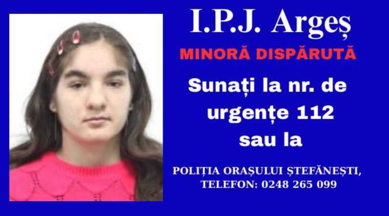 arges o adolescente a disparut ati vazut o