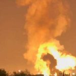 port strategic la marea neagra atacat de drone incendii mari si raniti