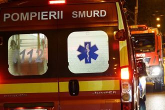 Accident de circulatie cu trei masini pe DN 73 Pitesti Brasov O persoana a fost ranita