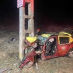 Arges Barbat decedat dupa ce a coliziunat cu un stalp de electricitate cu masina