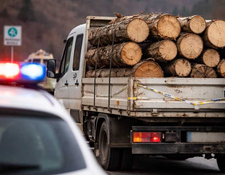 Arges Opritor prins transportand mai multe busteni decat permiteau documentele Ce sanciune a primit