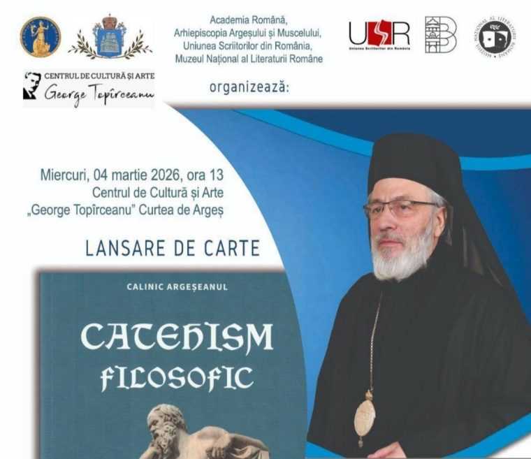Arhiepiscopul Calinic Argeeanul lansare de carte n compania mai multor personalitati