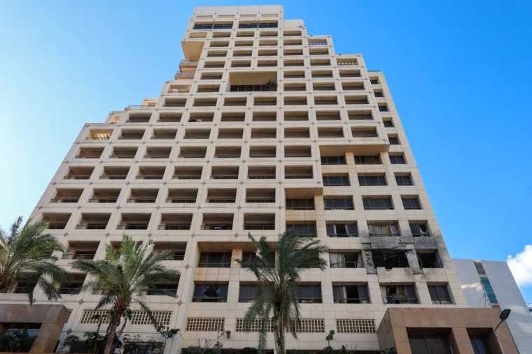 Atac aerian devastator in Beirut o racheta israeliana a dat o lovitura asupra unui hotel din centrul orasului