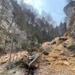 Braov o alunecare de terem impiedica accesul la Pietrele lui Solomon