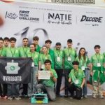 Echipa de robotica a Colegiului National Vlaicu Voda din Curtea de Arges premiul I la Control Award si calificare la etapa nationala