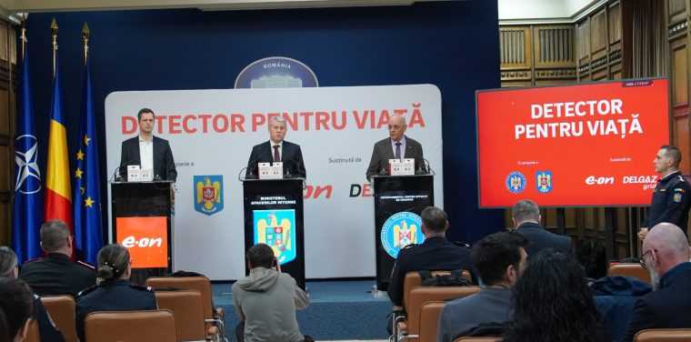 Inca 10000 de detectoare de fum si monoxid de carbon ajung in casele din Romania inclusiv in Arges