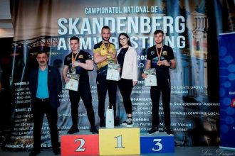 Jandarmul din Arges Alin Nedelescu a castigat din nou titlul de campion national la Skandenberg
