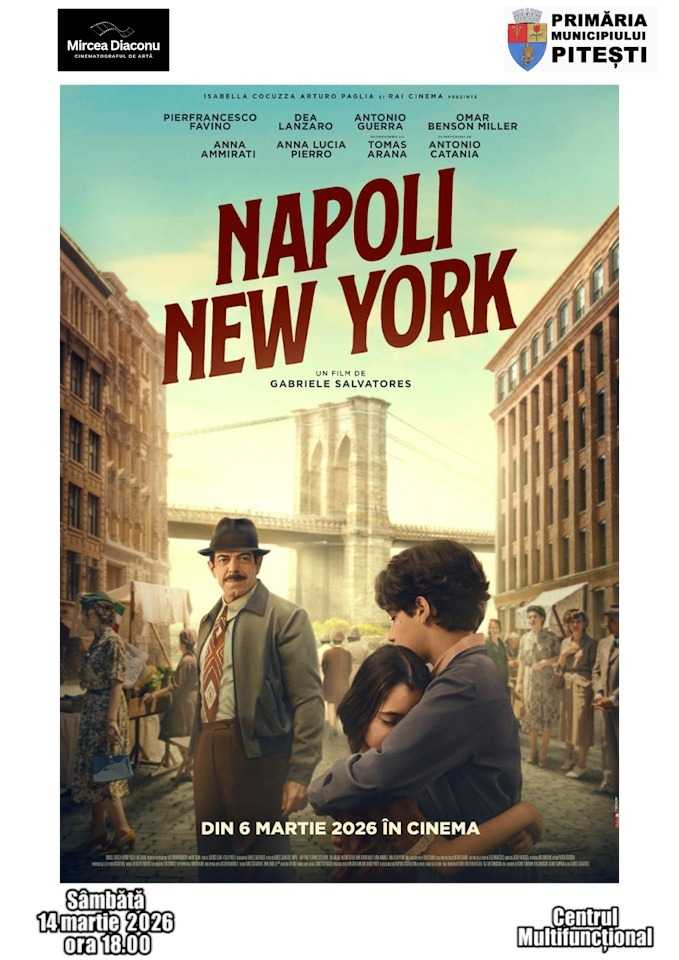 Napoli New York la Cinematograful de arta Mircea Diaconu