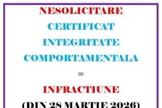 O noua infractiune neobtinerea certificatului de integritate comportamentala pentru persoanele care lucreaza cu copii