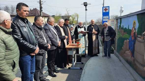 O troiata a fost sfintita la Oarja de Buna Vestire Un simbol al sperantei
