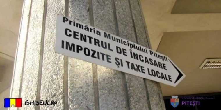 Pitesti Reduceri la impozite si taxe Anunt important