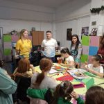 Sport emotie si culoare Mihai Tentea si partenera sa impreuna cu copiii de la Centrul de Zi Crestem Impreuna din Pitesti