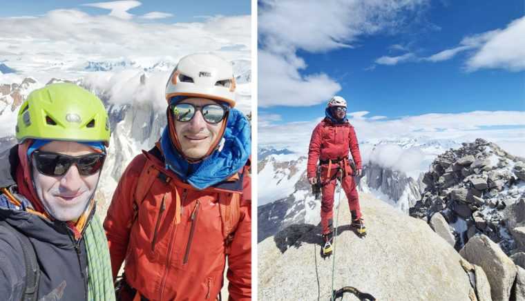 Teofil Vlad si Petre Ioncea primii alpinisti romani pe versantul nord vestic al legendarului Fitz Roy din Patagonia