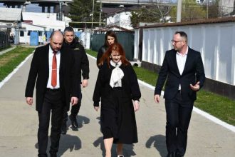 Vizita de lucru a conducerii ANP la Penitenciarul Mioveni