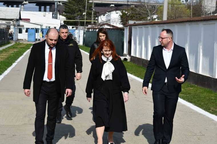 Vizita de lucru a conducerii ANP la Penitenciarul Mioveni