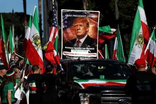 diaspora iraniana sarbatoreste moartea lui khamenei in los angeles atlanta si boston multumim presedinte trump
