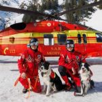 misiune in fagaras caini si salvatori montani pregatiti pentru avalanse