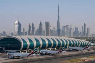 panica pe aeroportul din dubai explozie in aer avioane in asteptare si zboruri suspendate