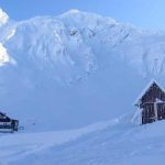 record de zapada de peste un metru si jumatate la Balea Lac