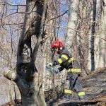 video interventie cu elicoptere pentru stingerea incendiului din corbieni