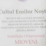 A fost lansata revista Cultul eroilor nostri
