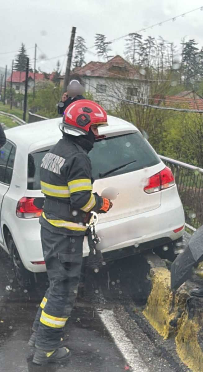 Accident in Arges la Valea Ursului