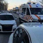 Accident la Pitesti intre trei masini Trafic blocat pe strada Craiovei