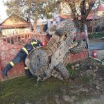 Actualizare Tanarul care a intrat cu ATV ul in gard nu poseda permis de conducere si a refuzat recoltarea probelor pentru determinarea alcoolemiei