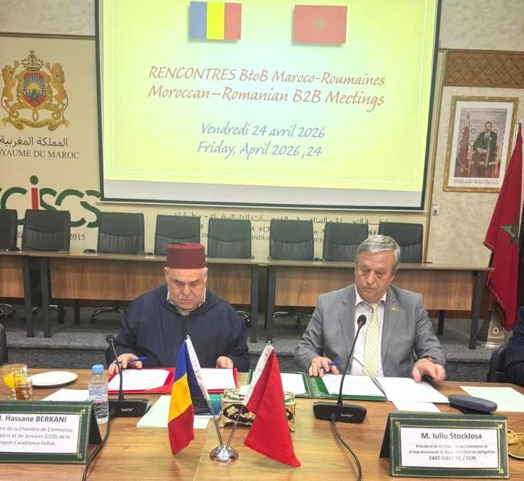 Casablanca ultima oprire a misiunii economice CCIMB in Maroc