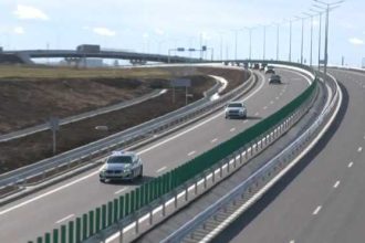Drumul expres Craiova Pitesti inaugurat recent a inceput lucrarile de reparatie