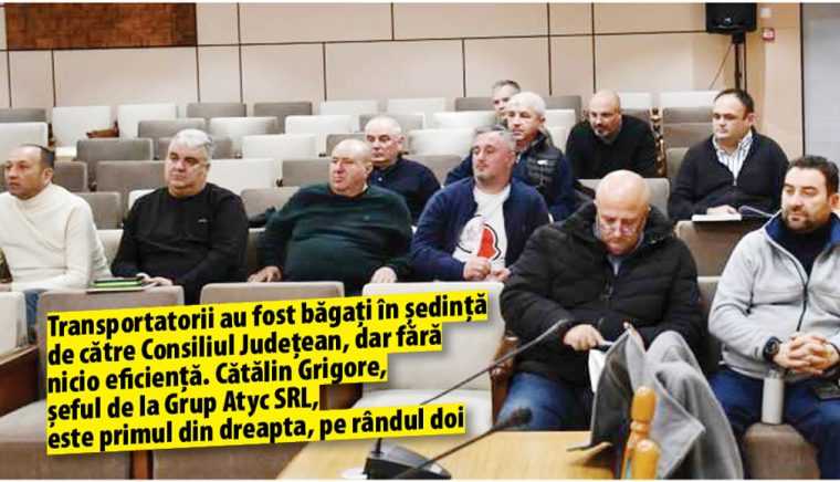 Grup Atyc lider de asociere in transportul judeean Arge surprins cu abateri grave la Constana
