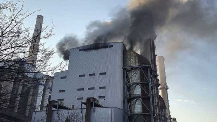 Incendiu la Termocentrala Rovinari Producia de energie electric a fost suspendat