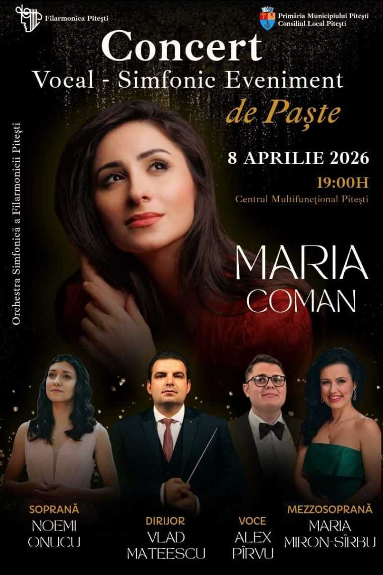 Maria Coman concert de Paste la Pitesti