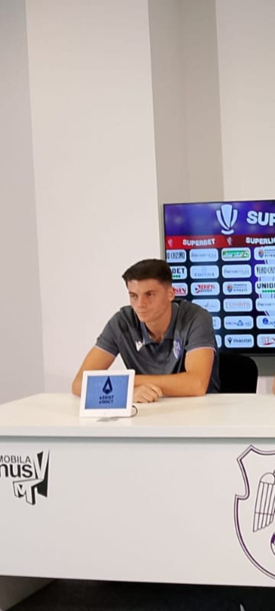Mario Tudose dupa meciul FC Arges Universitatea Craiova 0 1 Trebuie sa ne crestem singuri nivelul