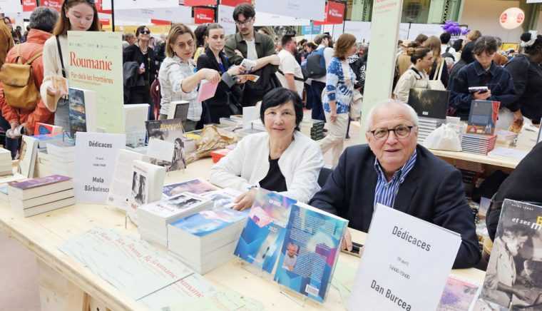 Piteshtanca Mala Barbulescu la Festivalul Cartii de la Paris