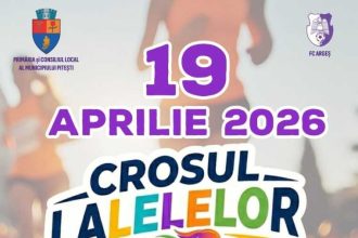 Piteshti Crosul Lalelelor editia 2026 eveniment sportiv dedicat activitatilor in aer liber