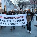 Protest la Cluj impotriva implicarii Romaniei in conflictul din Iran