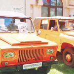 Retroparada cu ocazia aniversarii la Muzeul Automobilului Romanesc