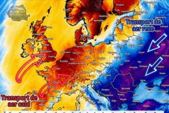 Un front polar din nordul Rusiei va aduce vreme rece ploi si chiar ninsoare in minivacanta de 1 mai