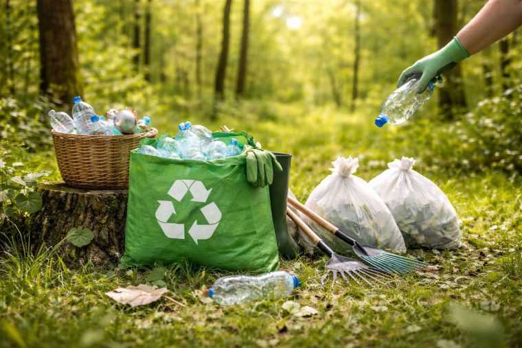 actiunedeecologizareinpadureatrivale duminica 19aprilie