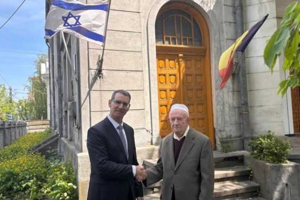 Ambasadorul Israelului a avut o intalnire cu presedintele Comunitatii Evreilor din Pitesti